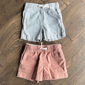 crewcuts Boys' Dock Short in Midweight Stretch Chino & Linen 2T - BUNDLE of 2